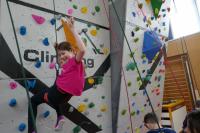 Die Klasse 5b trainiert für die Besteigung des Säntis