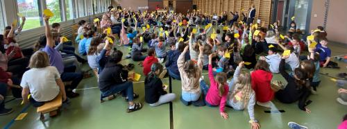 Landsgemeinden 2023 an der Primarschule Seuzach